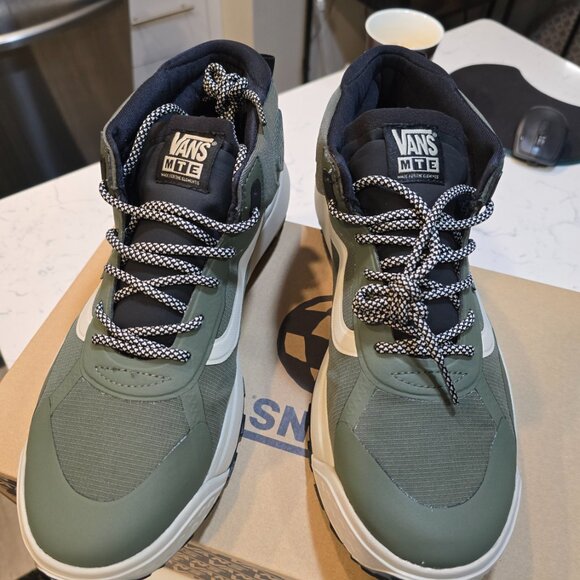 VANS MTE Crosspath Mid Shoe Hiking Sneaker GRAPE LEAF Trail SIZE 12 NEW - Picture 4 of 16